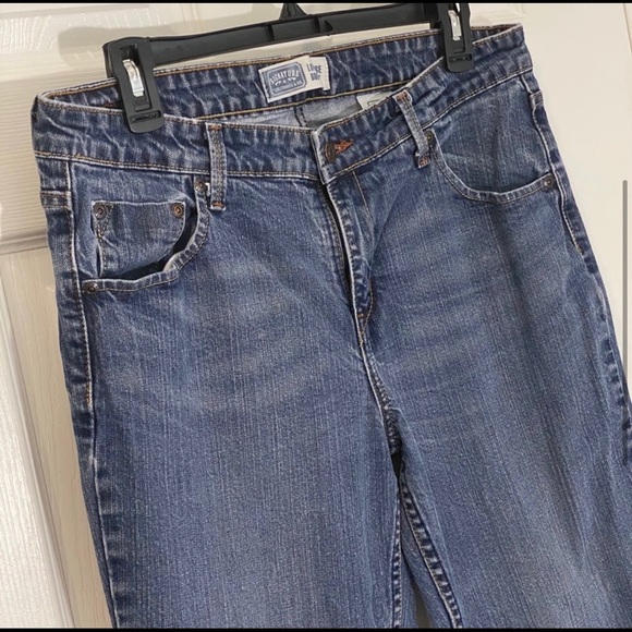 Lee Low-Rise Boot-Cut Jeans Size 12 - Picture 4 of 7